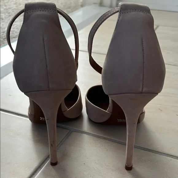 SCHUTZ Women's Beige Ankle Strap Heels - Picture 4 of 4